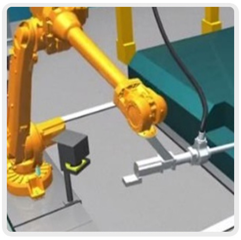 Continuous Casting Protective Slag Adding Robot Application Solution