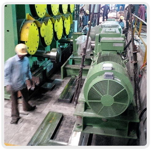 Two Roll Straightening Machine